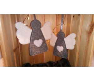 Stickserie ITH - Engel Steckerfigur & Anhänger